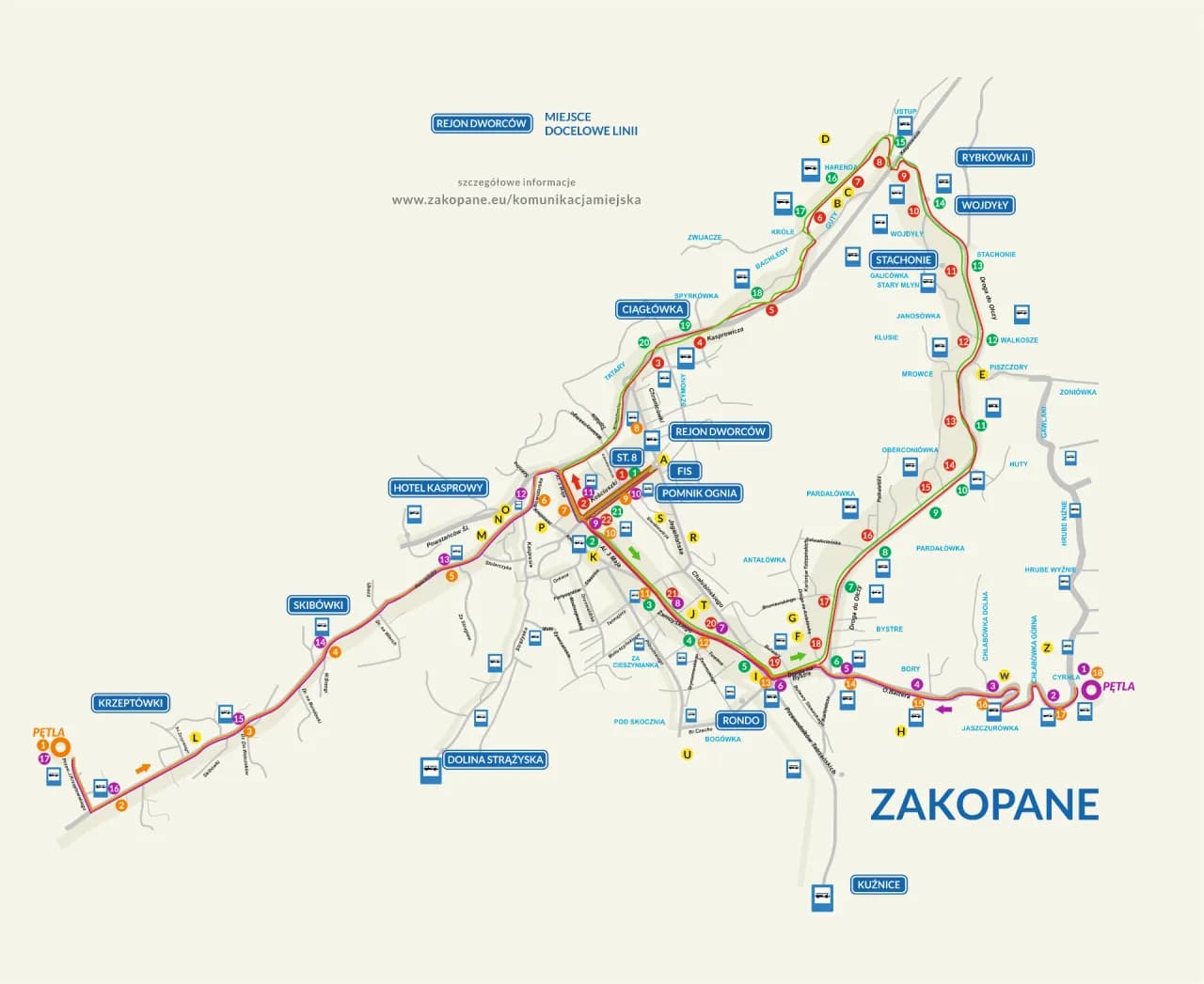 Gdzie w Zakopanem odjeżdżają autobusy? Sprawdź kluczowe przystanki